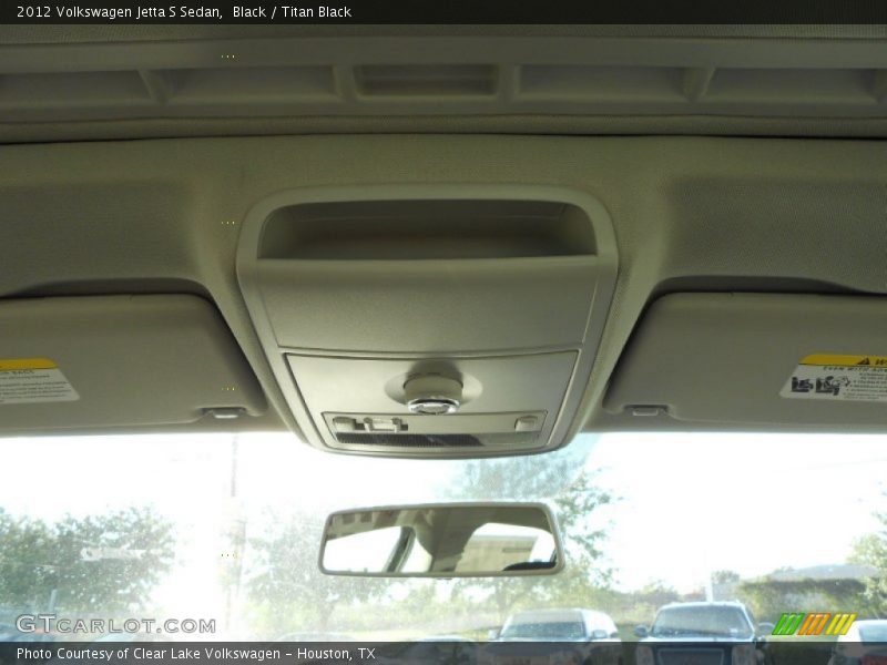 Black / Titan Black 2012 Volkswagen Jetta S Sedan