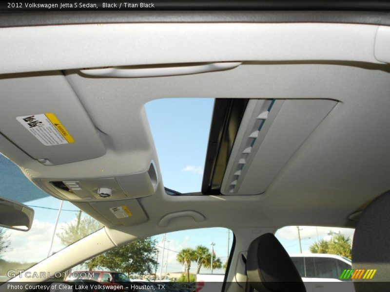 Black / Titan Black 2012 Volkswagen Jetta S Sedan