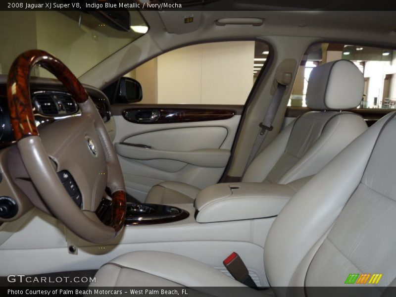  2008 XJ Super V8 Ivory/Mocha Interior