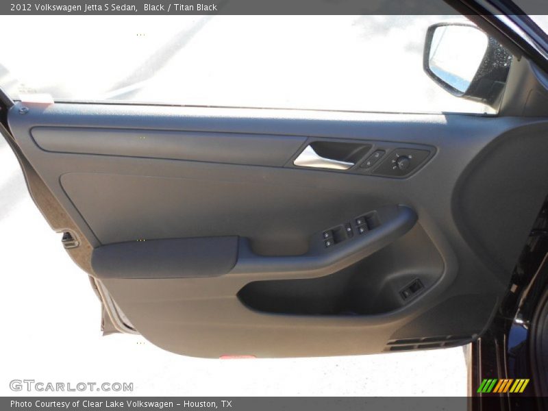 Black / Titan Black 2012 Volkswagen Jetta S Sedan