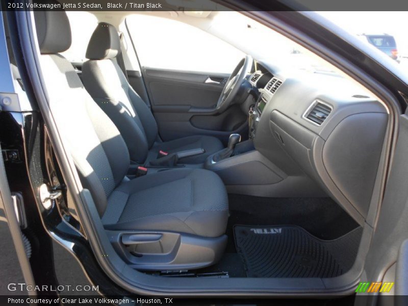 Black / Titan Black 2012 Volkswagen Jetta S Sedan