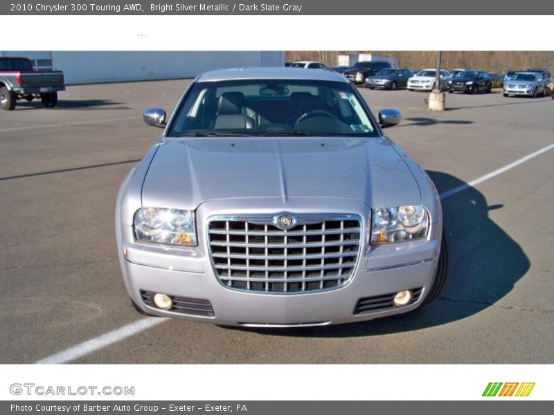 Bright Silver Metallic / Dark Slate Gray 2010 Chrysler 300 Touring AWD