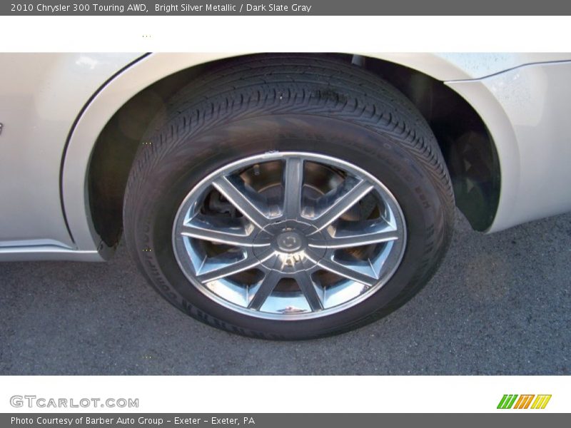 Bright Silver Metallic / Dark Slate Gray 2010 Chrysler 300 Touring AWD