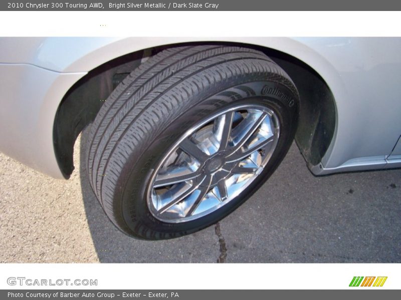 Bright Silver Metallic / Dark Slate Gray 2010 Chrysler 300 Touring AWD