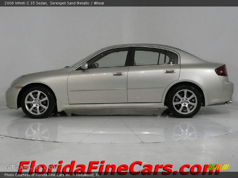 Serengeti Sand Metallic / Wheat 2006 Infiniti G 35 Sedan