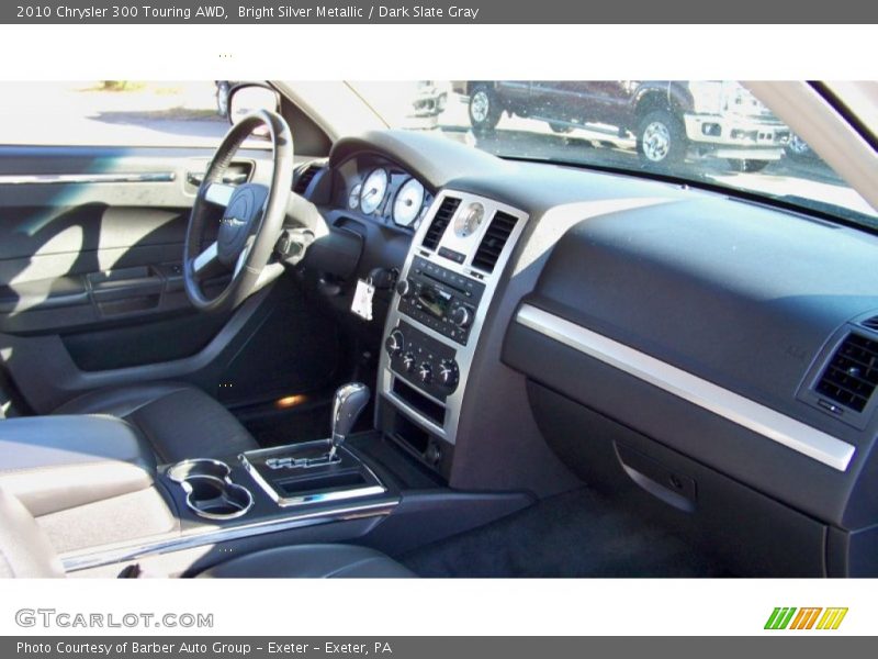 Bright Silver Metallic / Dark Slate Gray 2010 Chrysler 300 Touring AWD