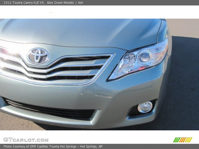 Aloe Green Metallic / Ash 2011 Toyota Camry XLE V6