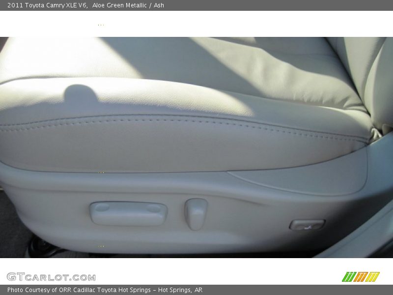 Aloe Green Metallic / Ash 2011 Toyota Camry XLE V6