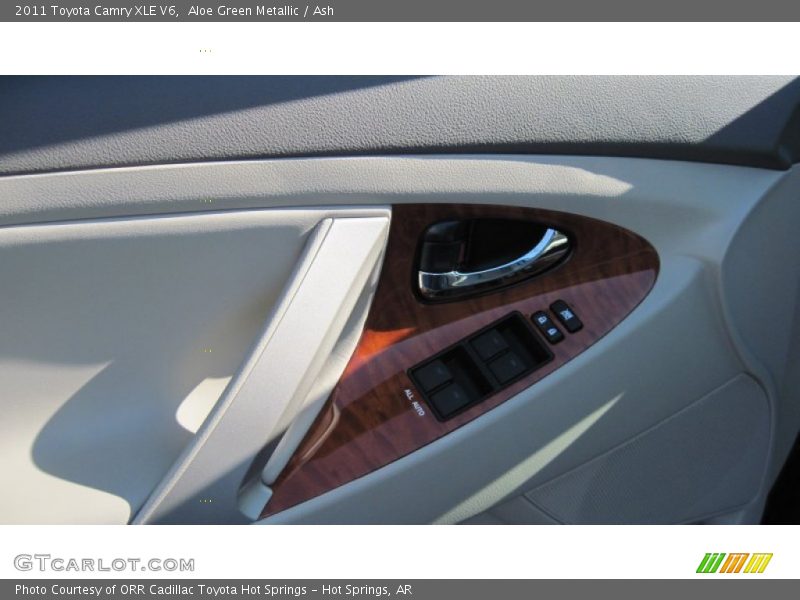 Aloe Green Metallic / Ash 2011 Toyota Camry XLE V6