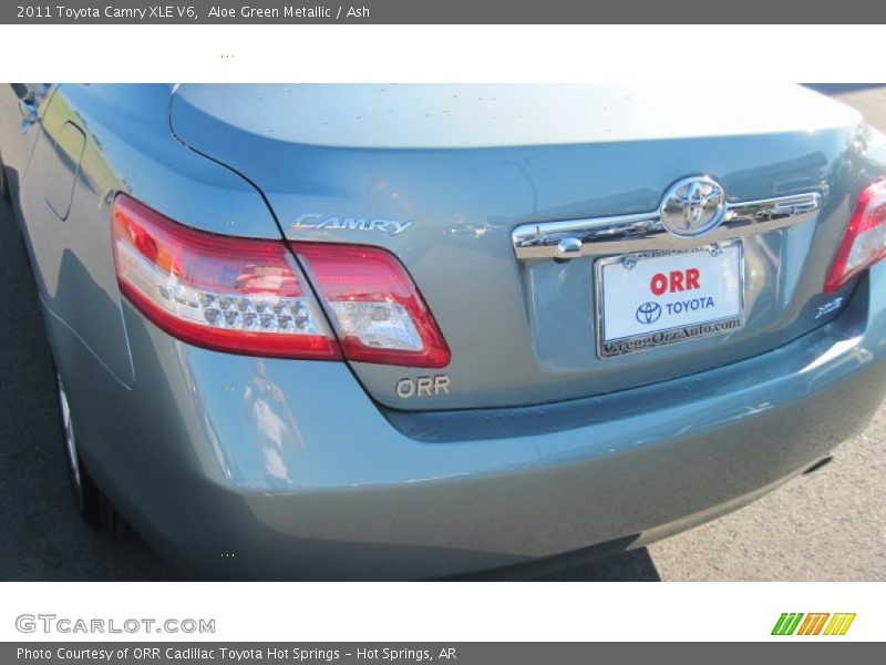 Aloe Green Metallic / Ash 2011 Toyota Camry XLE V6