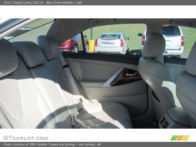 Aloe Green Metallic / Ash 2011 Toyota Camry XLE V6