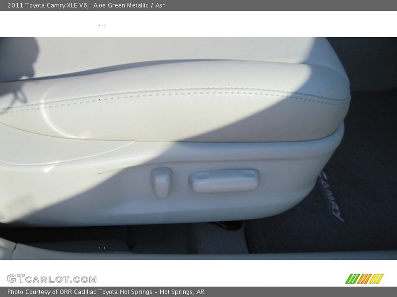 Aloe Green Metallic / Ash 2011 Toyota Camry XLE V6