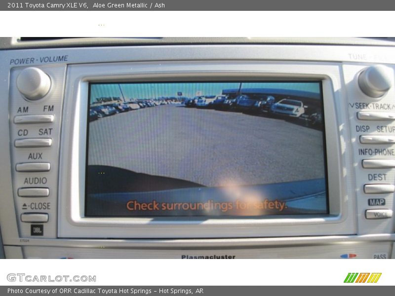 Aloe Green Metallic / Ash 2011 Toyota Camry XLE V6