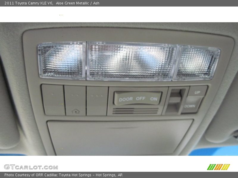 Aloe Green Metallic / Ash 2011 Toyota Camry XLE V6