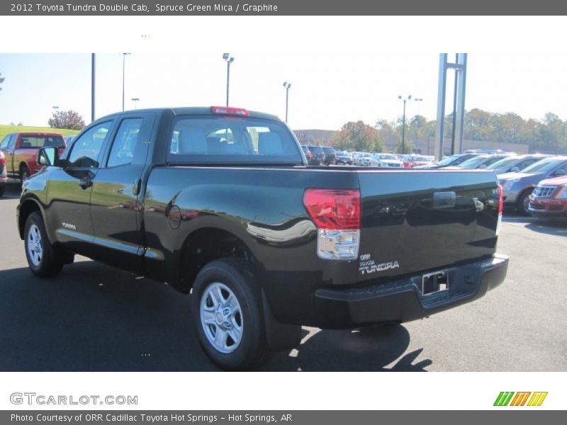 Spruce Green Mica / Graphite 2012 Toyota Tundra Double Cab