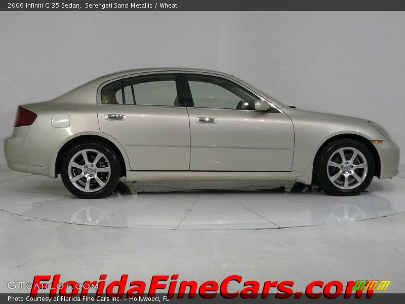 Serengeti Sand Metallic / Wheat 2006 Infiniti G 35 Sedan