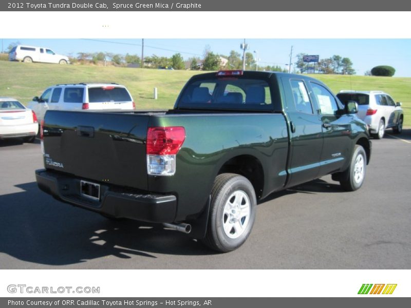 Spruce Green Mica / Graphite 2012 Toyota Tundra Double Cab