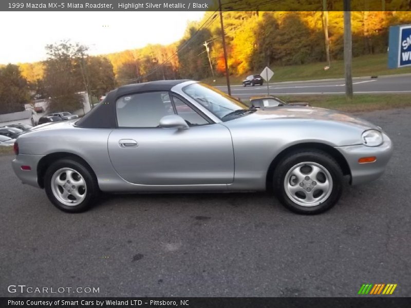  1999 MX-5 Miata Roadster Highlight Silver Metallic