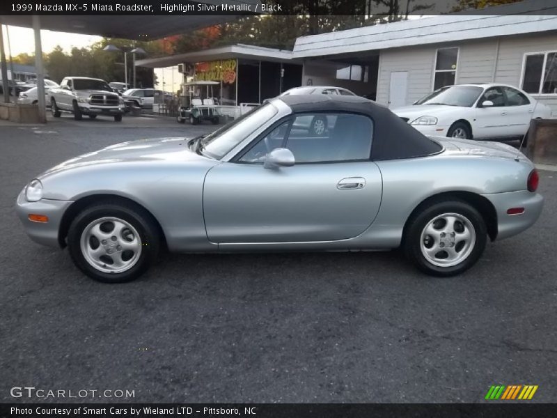  1999 MX-5 Miata Roadster Highlight Silver Metallic