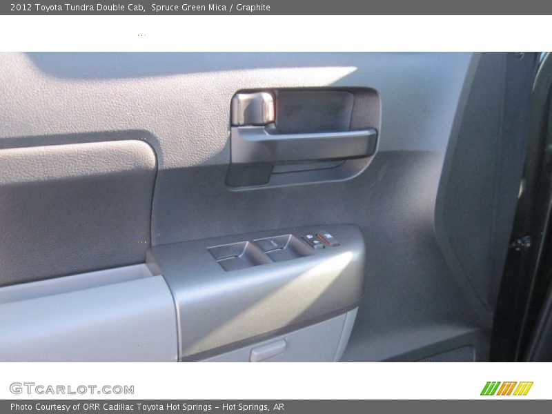 Spruce Green Mica / Graphite 2012 Toyota Tundra Double Cab