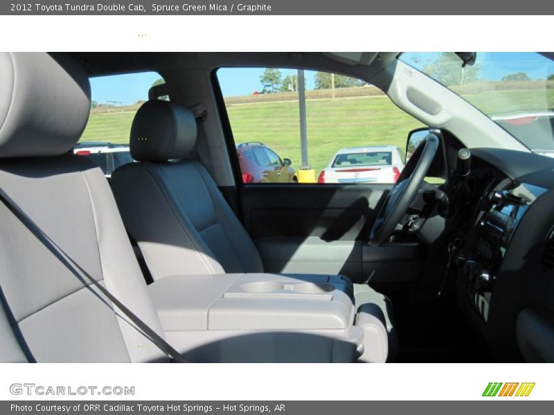 Spruce Green Mica / Graphite 2012 Toyota Tundra Double Cab