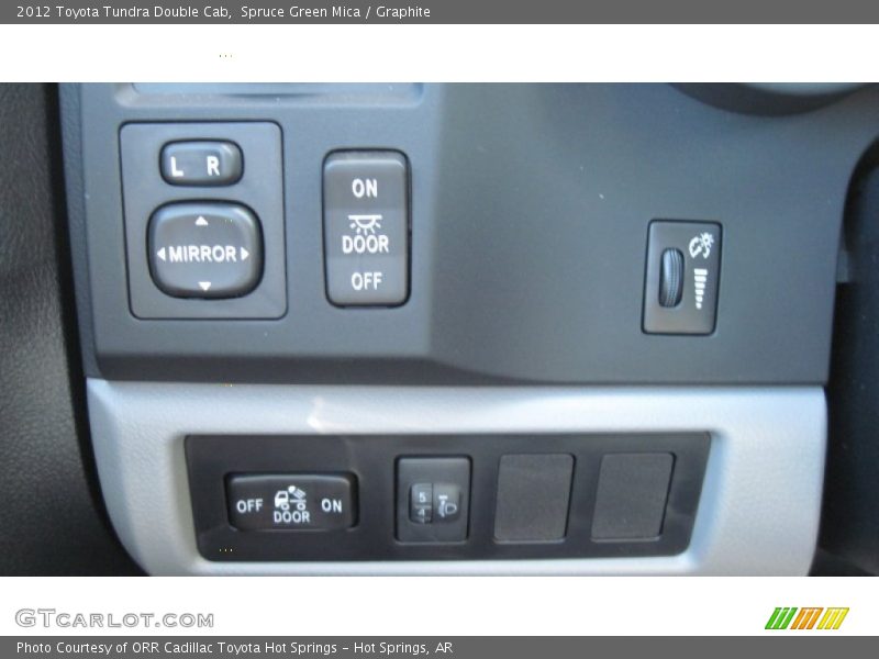 Spruce Green Mica / Graphite 2012 Toyota Tundra Double Cab