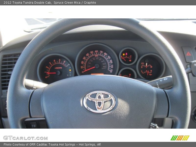 Spruce Green Mica / Graphite 2012 Toyota Tundra Double Cab
