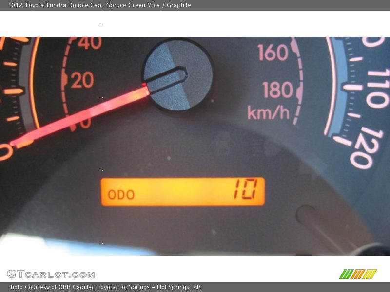 Spruce Green Mica / Graphite 2012 Toyota Tundra Double Cab