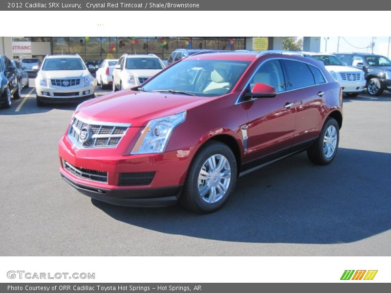 Crystal Red Tintcoat / Shale/Brownstone 2012 Cadillac SRX Luxury