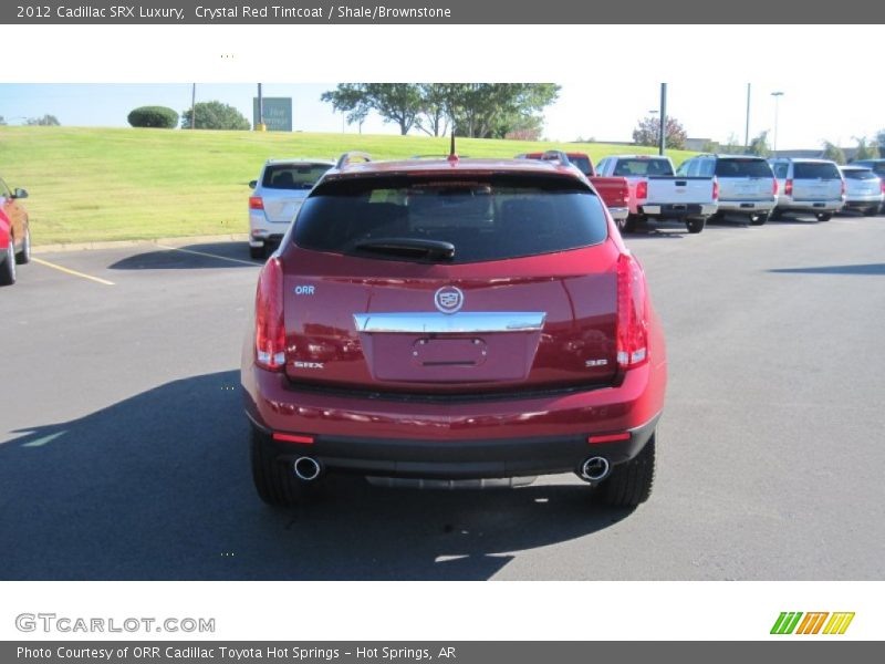 Crystal Red Tintcoat / Shale/Brownstone 2012 Cadillac SRX Luxury