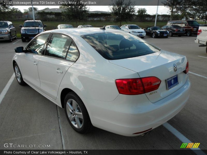 Candy White / Titan Black 2012 Volkswagen Jetta TDI Sedan