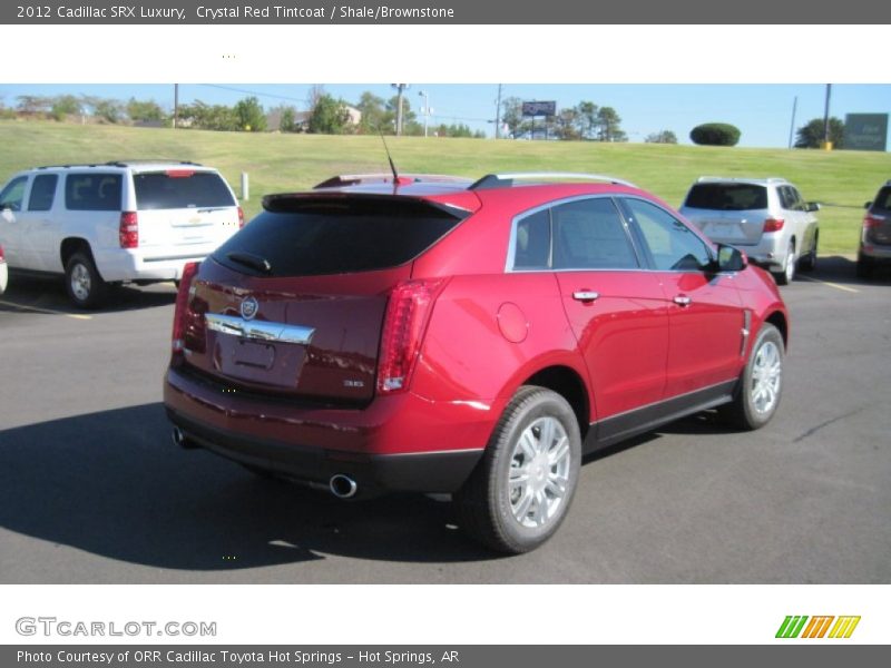 Crystal Red Tintcoat / Shale/Brownstone 2012 Cadillac SRX Luxury