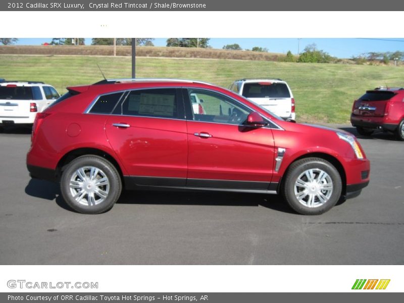 Crystal Red Tintcoat / Shale/Brownstone 2012 Cadillac SRX Luxury