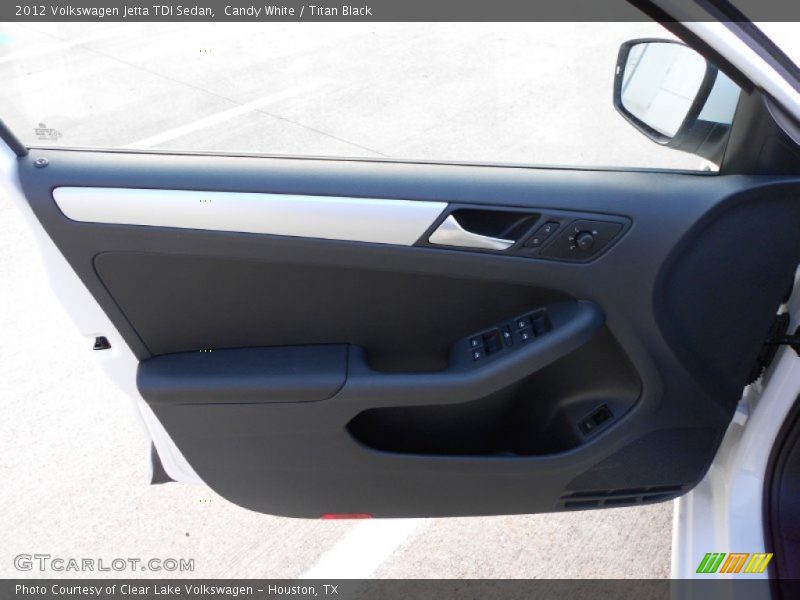 Door Panel of 2012 Jetta TDI Sedan
