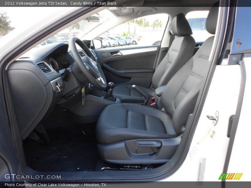  2012 Jetta TDI Sedan Titan Black Interior