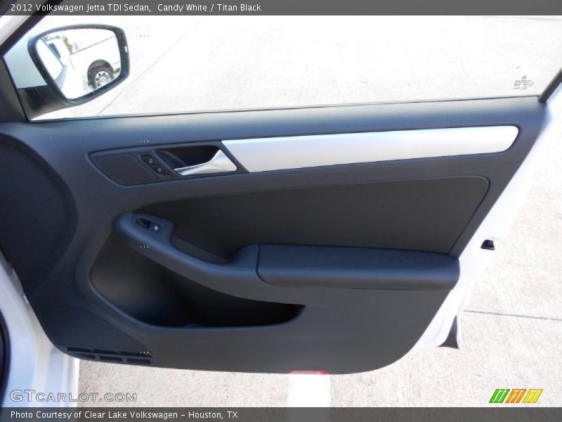 Candy White / Titan Black 2012 Volkswagen Jetta TDI Sedan