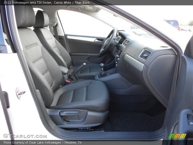  2012 Jetta TDI Sedan Titan Black Interior