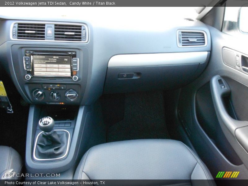 Candy White / Titan Black 2012 Volkswagen Jetta TDI Sedan