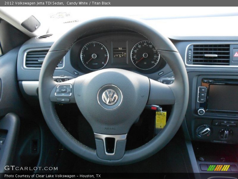  2012 Jetta TDI Sedan Steering Wheel