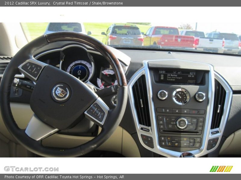 Crystal Red Tintcoat / Shale/Brownstone 2012 Cadillac SRX Luxury