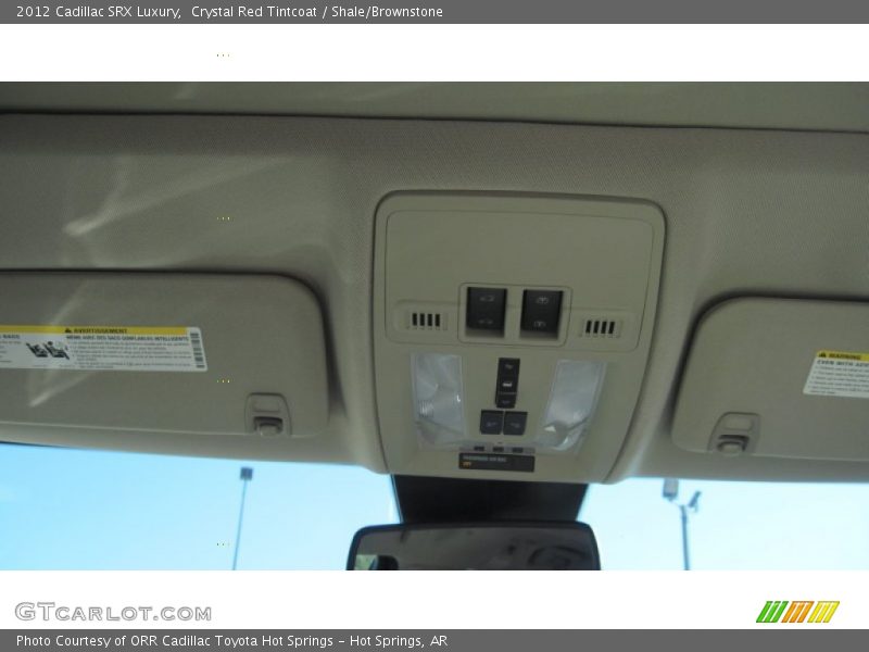 Crystal Red Tintcoat / Shale/Brownstone 2012 Cadillac SRX Luxury