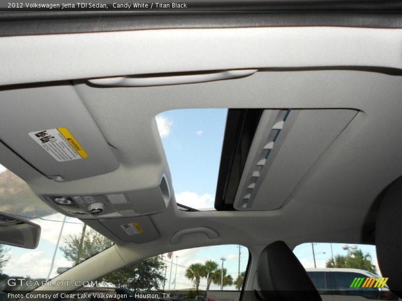 Candy White / Titan Black 2012 Volkswagen Jetta TDI Sedan