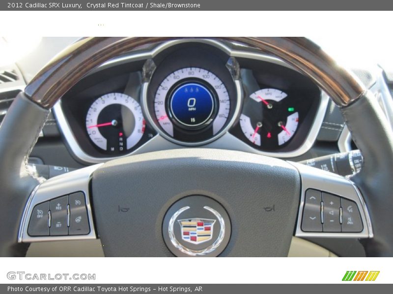 Crystal Red Tintcoat / Shale/Brownstone 2012 Cadillac SRX Luxury
