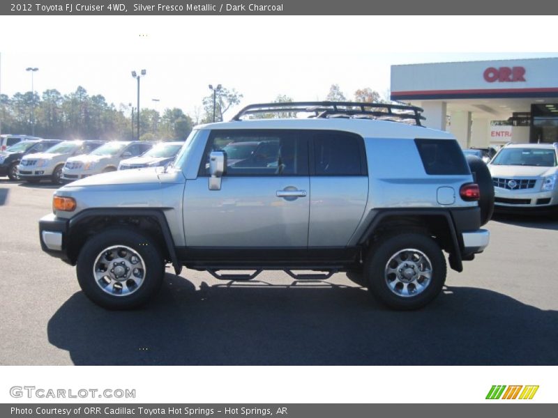 Silver Fresco Metallic / Dark Charcoal 2012 Toyota FJ Cruiser 4WD