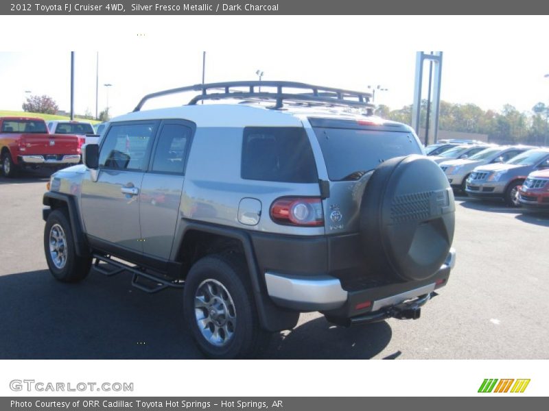 Silver Fresco Metallic / Dark Charcoal 2012 Toyota FJ Cruiser 4WD