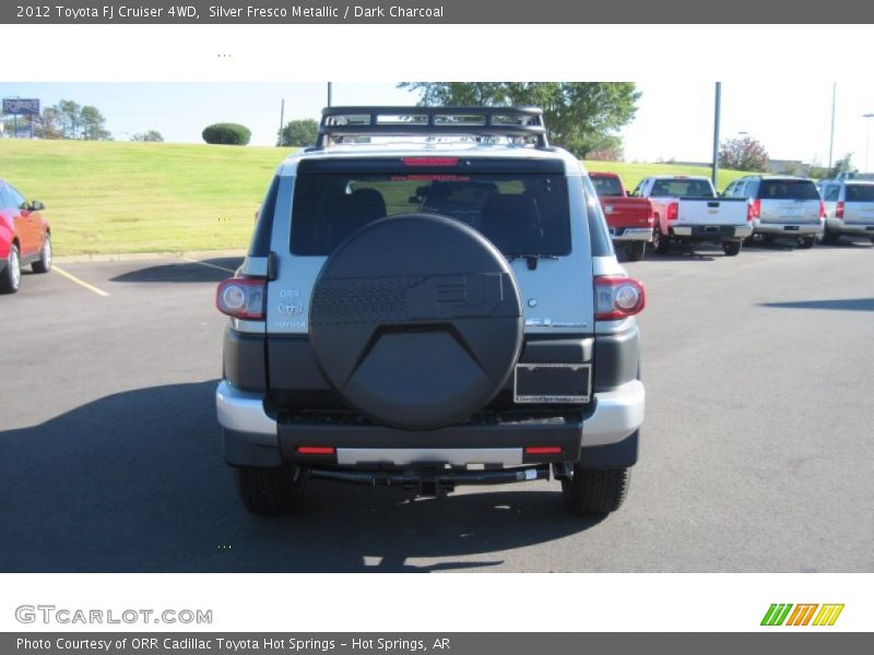 Silver Fresco Metallic / Dark Charcoal 2012 Toyota FJ Cruiser 4WD