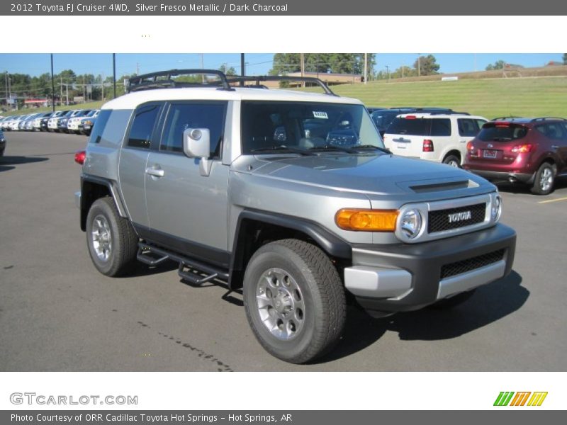 Silver Fresco Metallic / Dark Charcoal 2012 Toyota FJ Cruiser 4WD