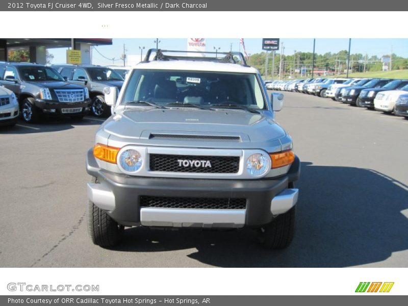 Silver Fresco Metallic / Dark Charcoal 2012 Toyota FJ Cruiser 4WD