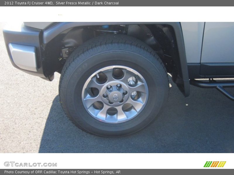 Silver Fresco Metallic / Dark Charcoal 2012 Toyota FJ Cruiser 4WD