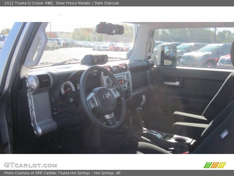 Silver Fresco Metallic / Dark Charcoal 2012 Toyota FJ Cruiser 4WD